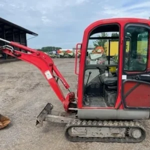 bobcat e16 + 3 godets – mini pelle 1,5t