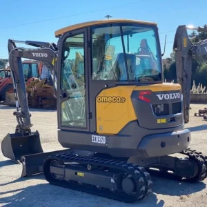 volvo ecr35d 2020 + 3 godets – mini pelle 3,5t