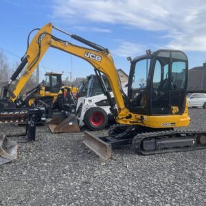 jcb 8035 zts + 3 godets – mini pelle 3,6t
