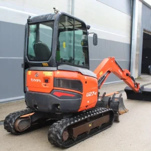 kubota u27 4 + 3 godets – mini pelle 2,6t