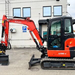 kubota u36 4 mini pelle 3,57t
