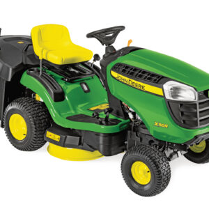 john deere x116r à ramassage