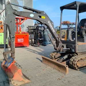 volvo ecr25d + 3 godets – mini pelle 2,9t