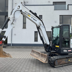 bobcat e55 + 3 godets – mini pelle 5,7t