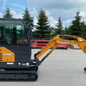 case cx18c + 3 godets 2019 mini pelle 1,9t