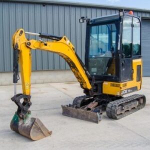 jcb 8016 + 3 godets – mini pelle 1,7t