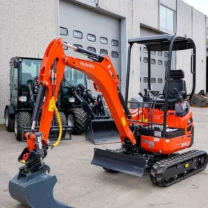kubota u17 3a + 3 godets – mini pelle 1,7t