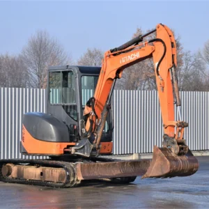 hitachi zx48u 3 clr + 3 godets – mini pelle 5t