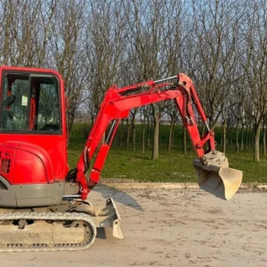 yanmar vio25 + 3 godets 2012 mini pelle 2,85t