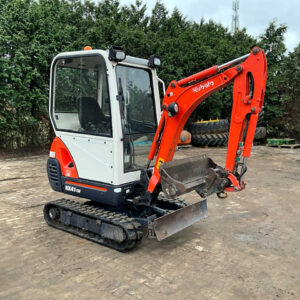 kubota kx41 3v + 3 godets – mini pelle 1,6t + 3 godets