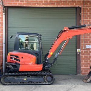 kubota kx057 4 + 3 godets – mini pelle 5,5t